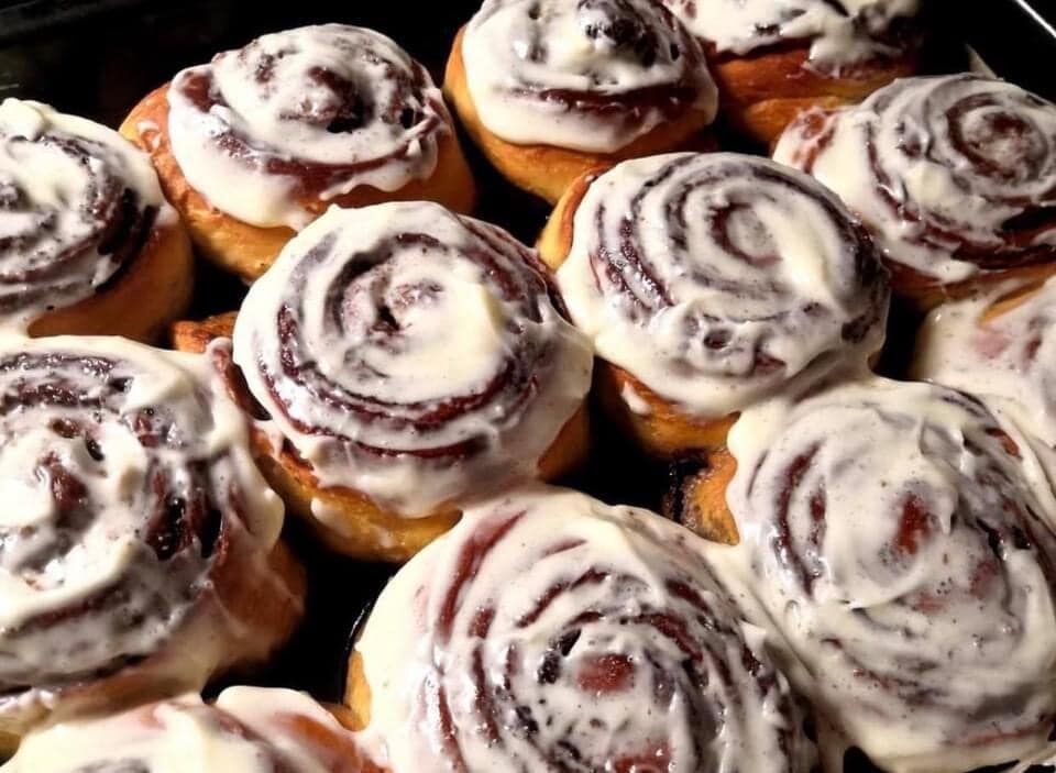 Miller's Egg Ranch Cinnamon Rolls